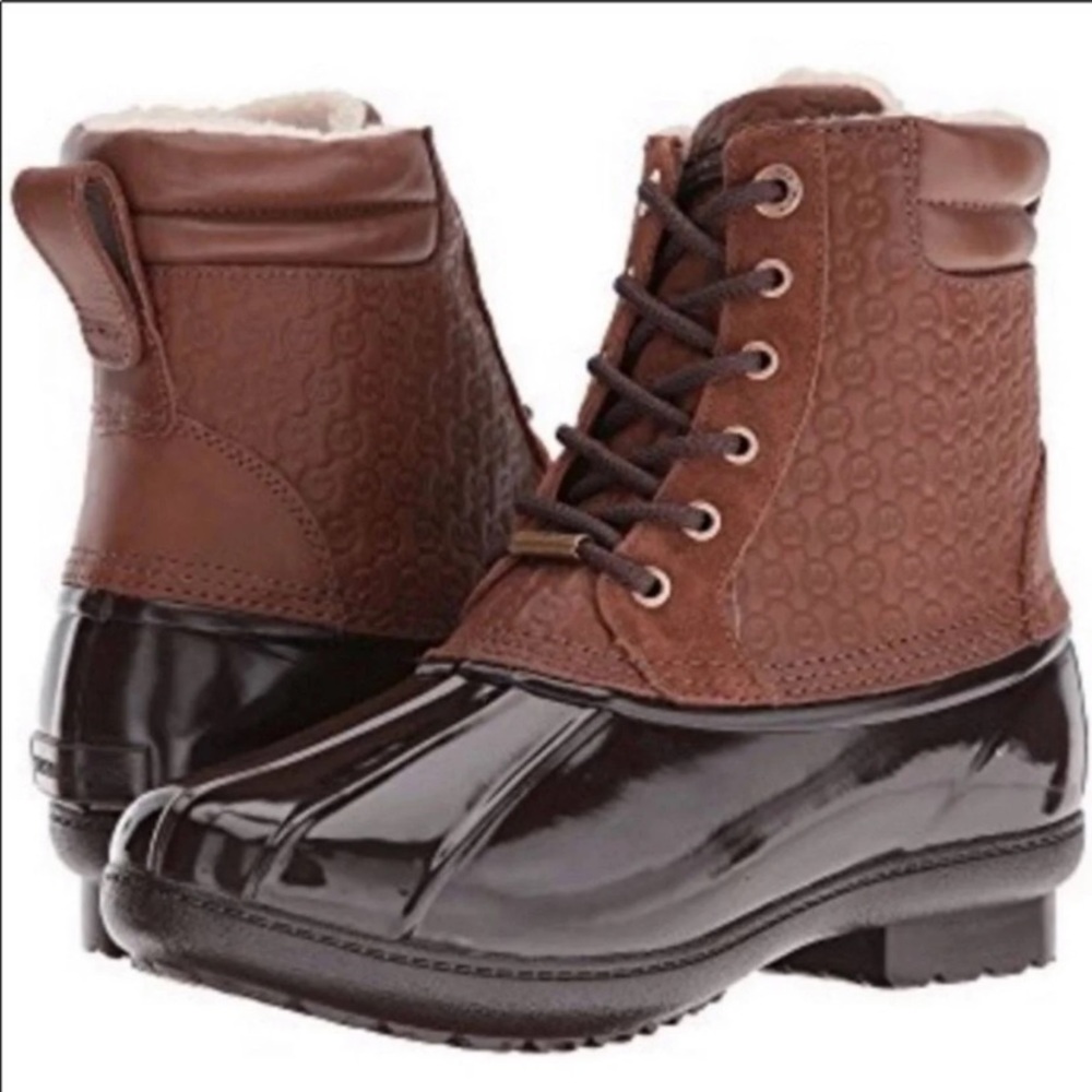Michael Michael Kors Easton Lace-Up Duck Boot